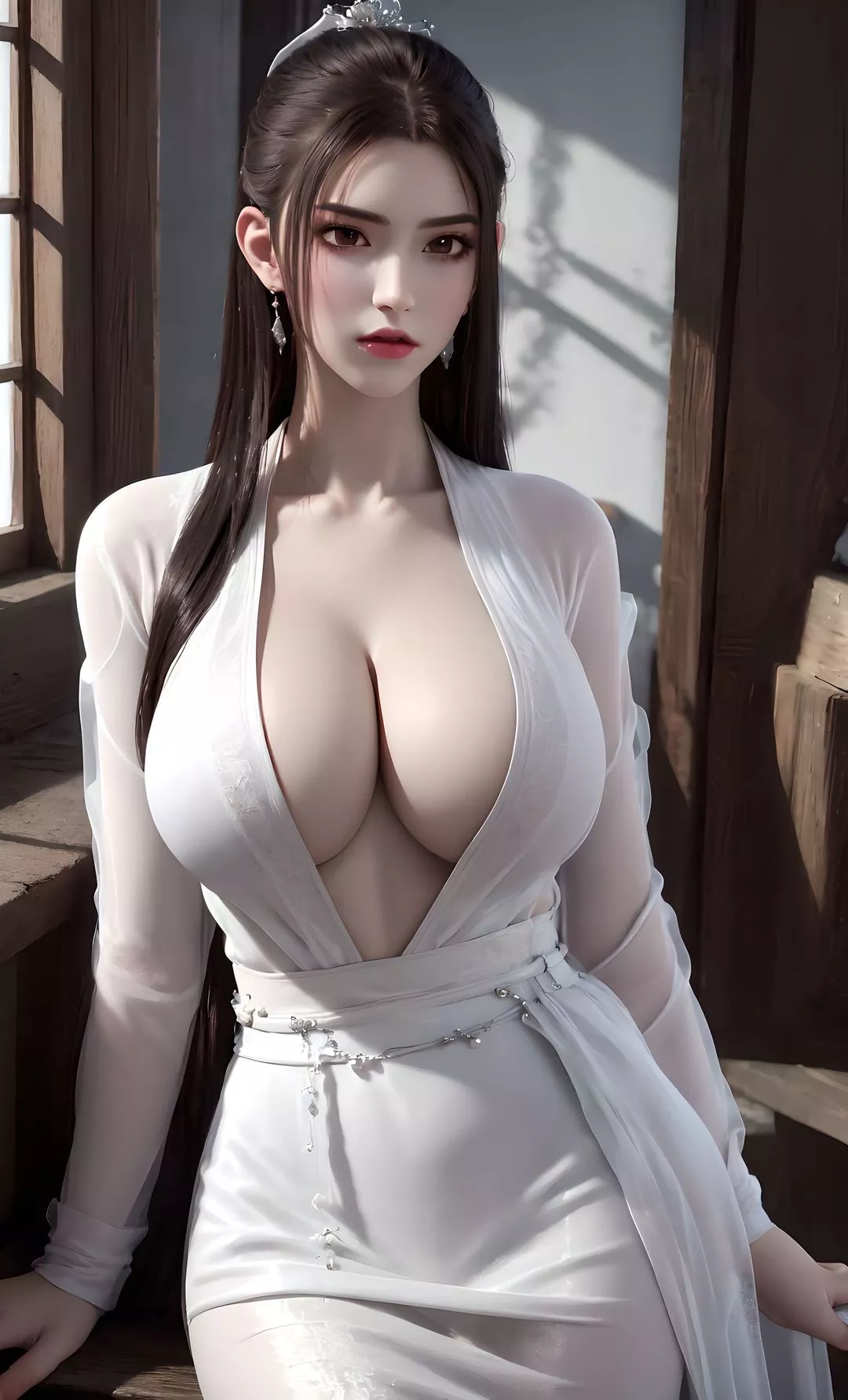 [AI绘画]国漫女主.姜立.云曦.元瑶.南宫婉.妍丽.媚儿.方清雪.李寒衣.流风霜.狠人大帝.红凰.白冰岚-第06话 - 图片 2
