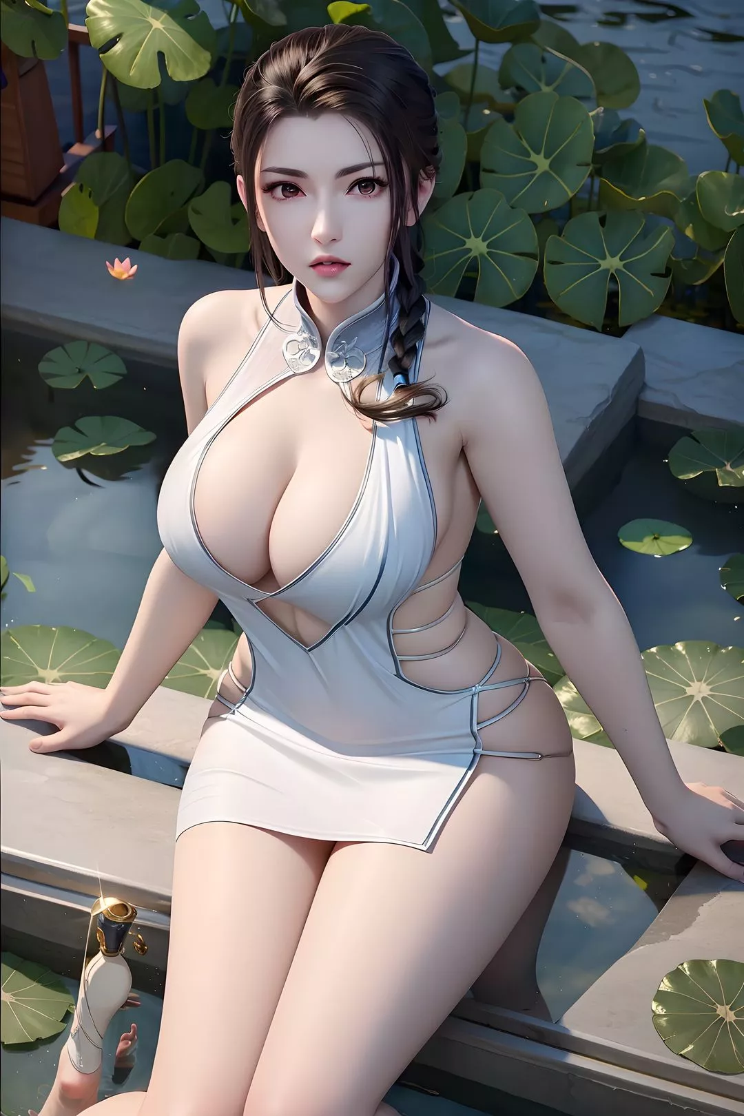 [AI绘画]国漫女主.姜立.云曦.元瑶.南宫婉.妍丽.媚儿.方清雪.李寒衣.流风霜.狠人大帝.红凰.白冰岚-第06话 - 图片 92