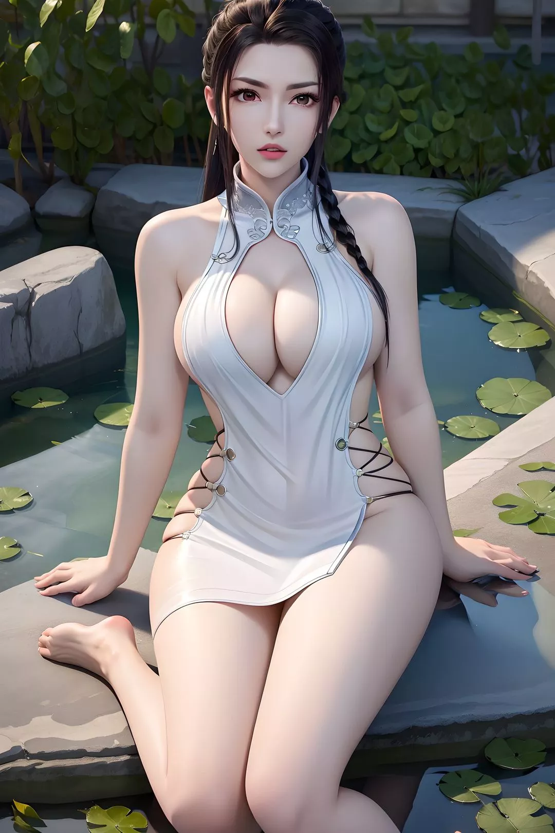 [AI绘画]国漫女主.姜立.云曦.元瑶.南宫婉.妍丽.媚儿.方清雪.李寒衣.流风霜.狠人大帝.红凰.白冰岚-第07话 - 图片 2