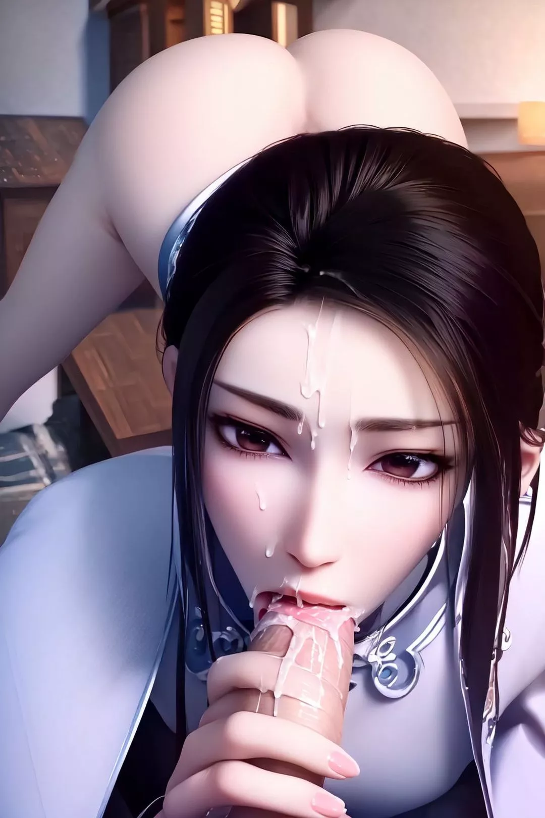 [AI绘画]国漫女主.姜立.云曦.元瑶.南宫婉.妍丽.媚儿.方清雪.李寒衣.流风霜.狠人大帝.红凰.白冰岚-第07话 - 图片 71