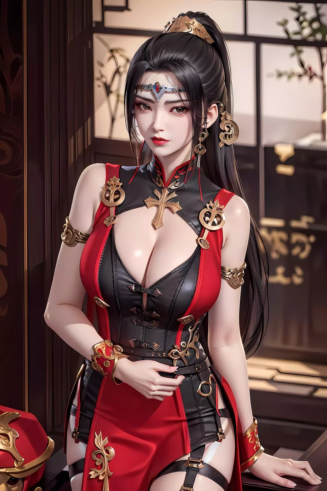 [AI绘画]国漫女主.姜立.云曦.元瑶.南宫婉.妍丽.媚儿.方清雪.李寒衣.流风霜.狠人大帝.红凰.白冰岚-第08话 - 图片 3
