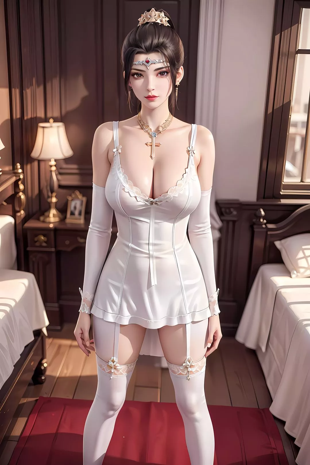 [AI绘画]国漫女主.姜立.云曦.元瑶.南宫婉.妍丽.媚儿.方清雪.李寒衣.流风霜.狠人大帝.红凰.白冰岚-第08话 - 图片 16