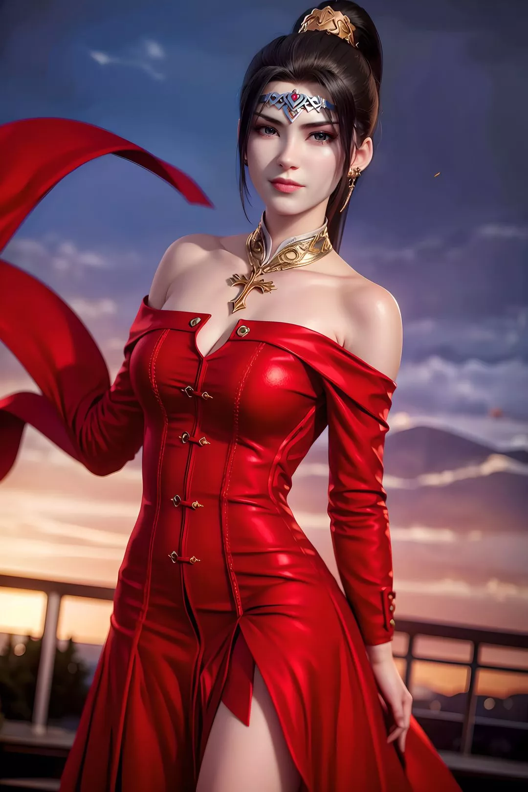 [AI繪畫]國漫女主.薑立.雲曦.元瑤.南宮婉.妍麗.媚兒.方清雪.李寒衣.流風霜.狠人大帝.紅凰.白冰嵐第08話