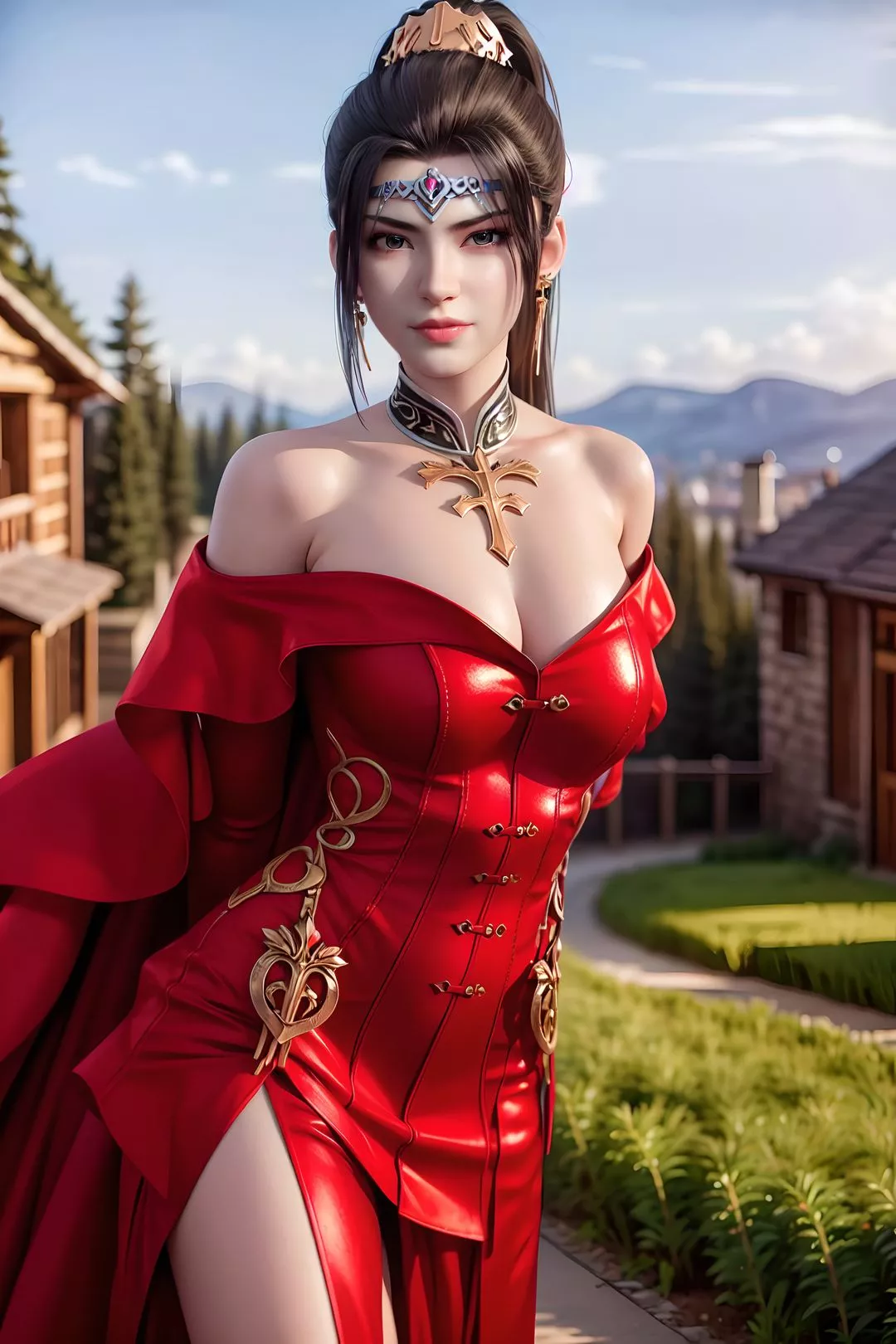 [AI繪畫]國漫女主.薑立.雲曦.元瑤.南宮婉.妍麗.媚兒.方清雪.李寒衣.流風霜.狠人大帝.紅凰.白冰嵐第08話