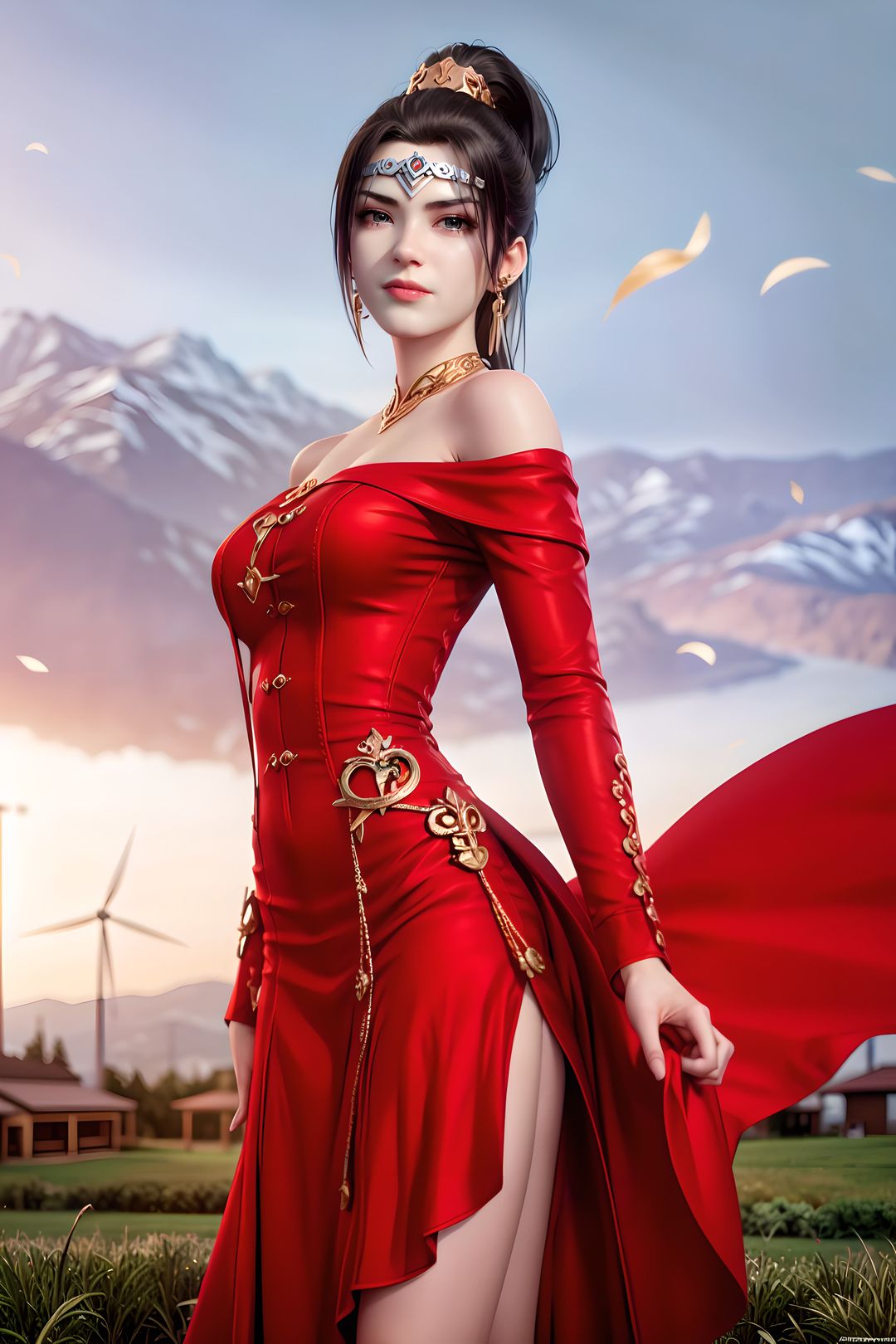 [AI绘画]国漫女主.姜立.云曦.元瑶.南宫婉.妍丽.媚儿.方清雪.李寒衣.流风霜.狠人大帝.红凰.白冰岚第08话