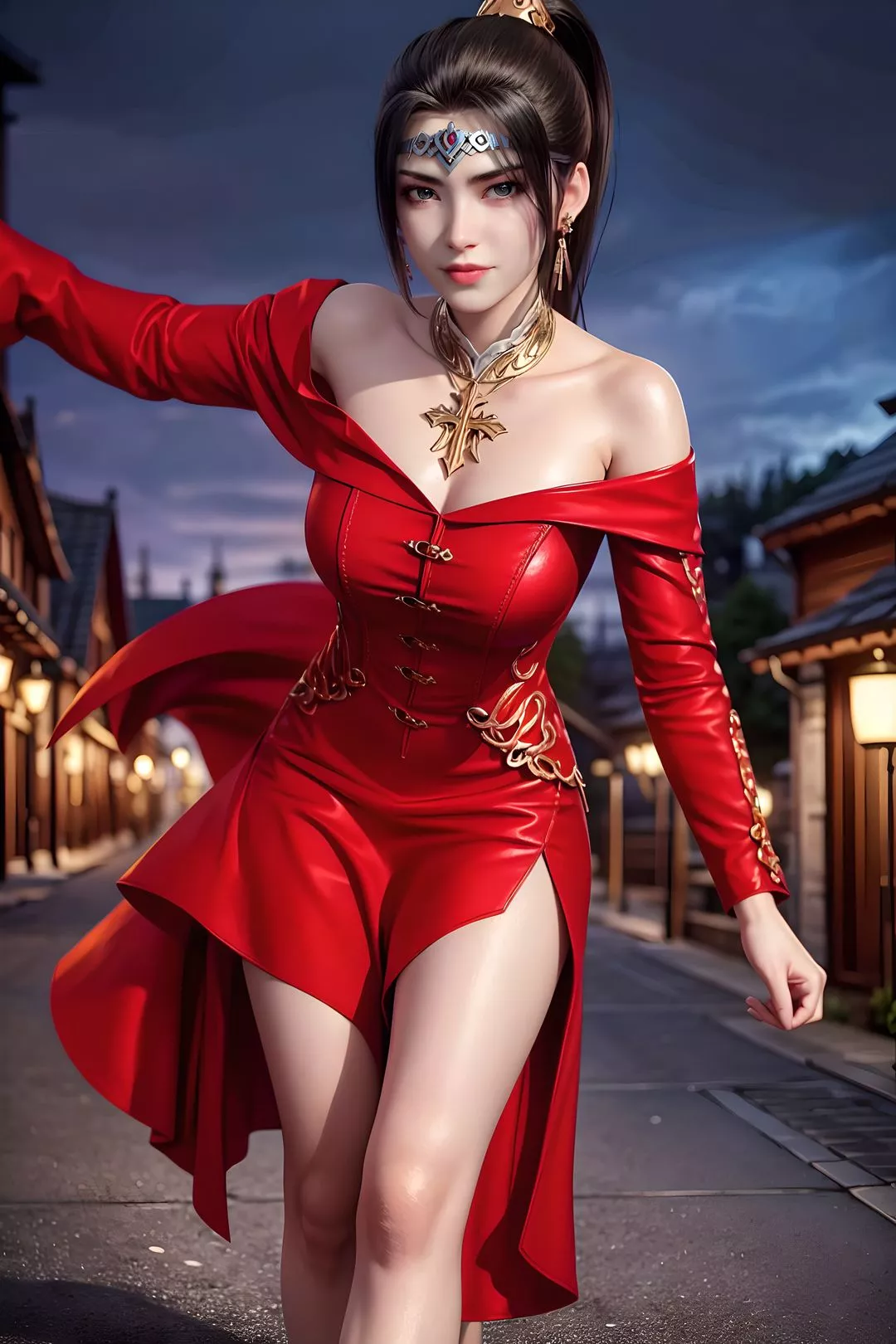 [AI绘画]国漫女主.姜立.云曦.元瑶.南宫婉.妍丽.媚儿.方清雪.李寒衣.流风霜.狠人大帝.红凰.白冰岚-第08话 - 图片 37