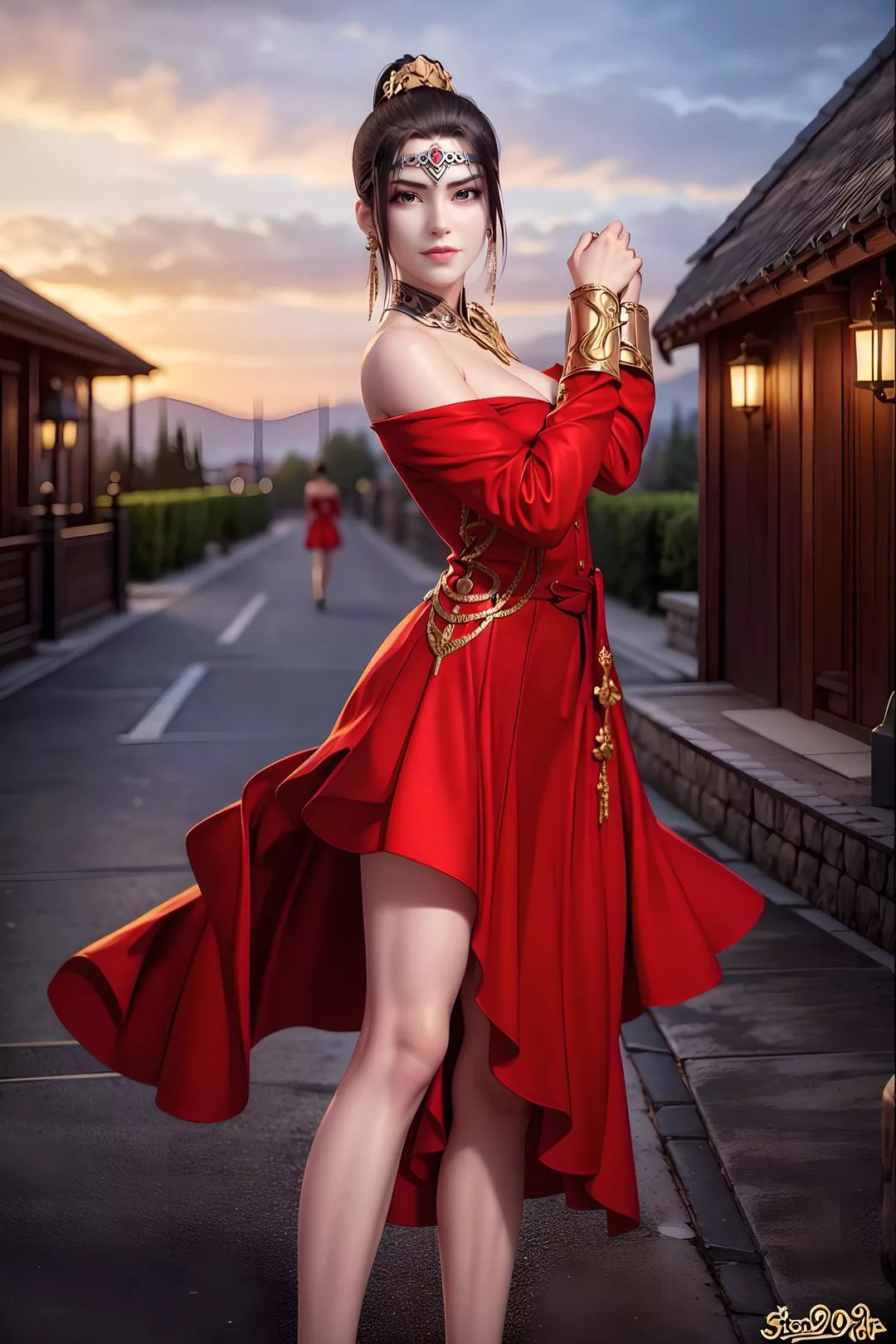 [AI绘画]国漫女主.姜立.云曦.元瑶.南宫婉.妍丽.媚儿.方清雪.李寒衣.流风霜.狠人大帝.红凰.白冰岚-第08话 - 图片 42