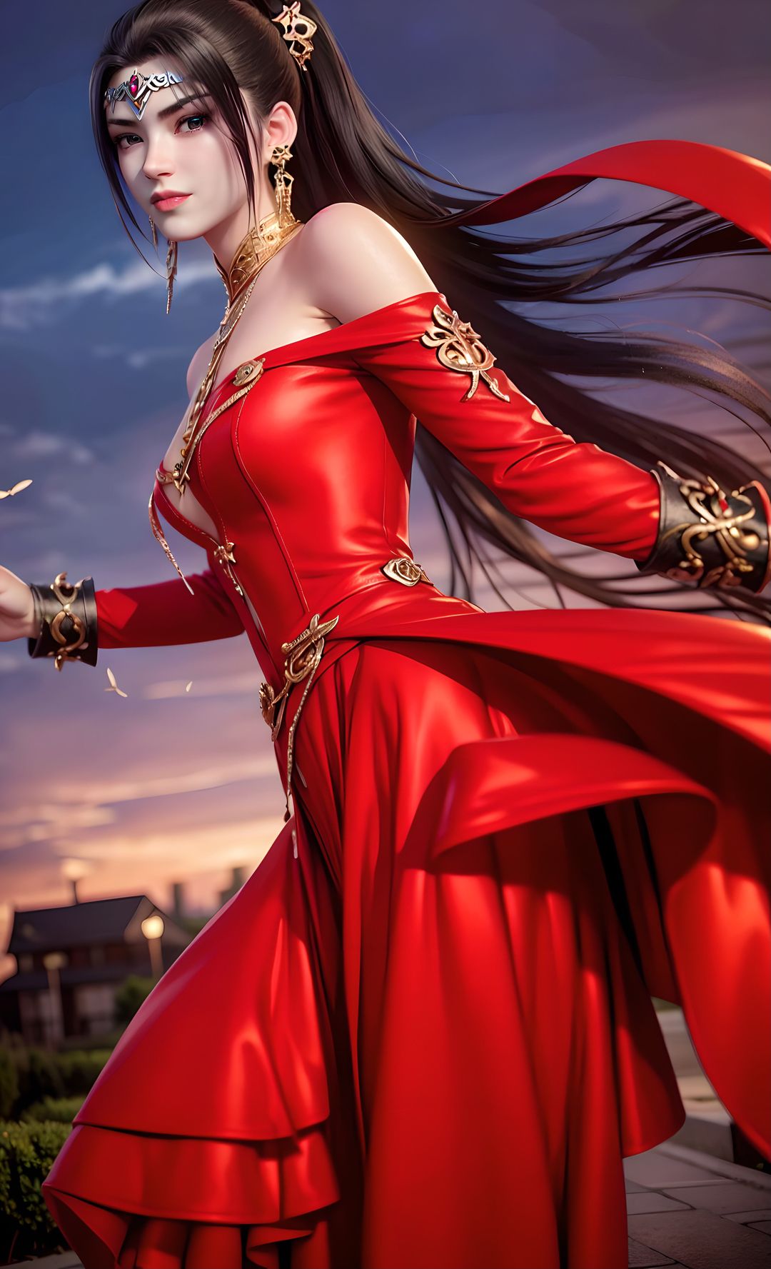 [AI绘画]国漫女主.姜立.云曦.元瑶.南宫婉.妍丽.媚儿.方清雪.李寒衣.流风霜.狠人大帝.红凰.白冰岚第08话