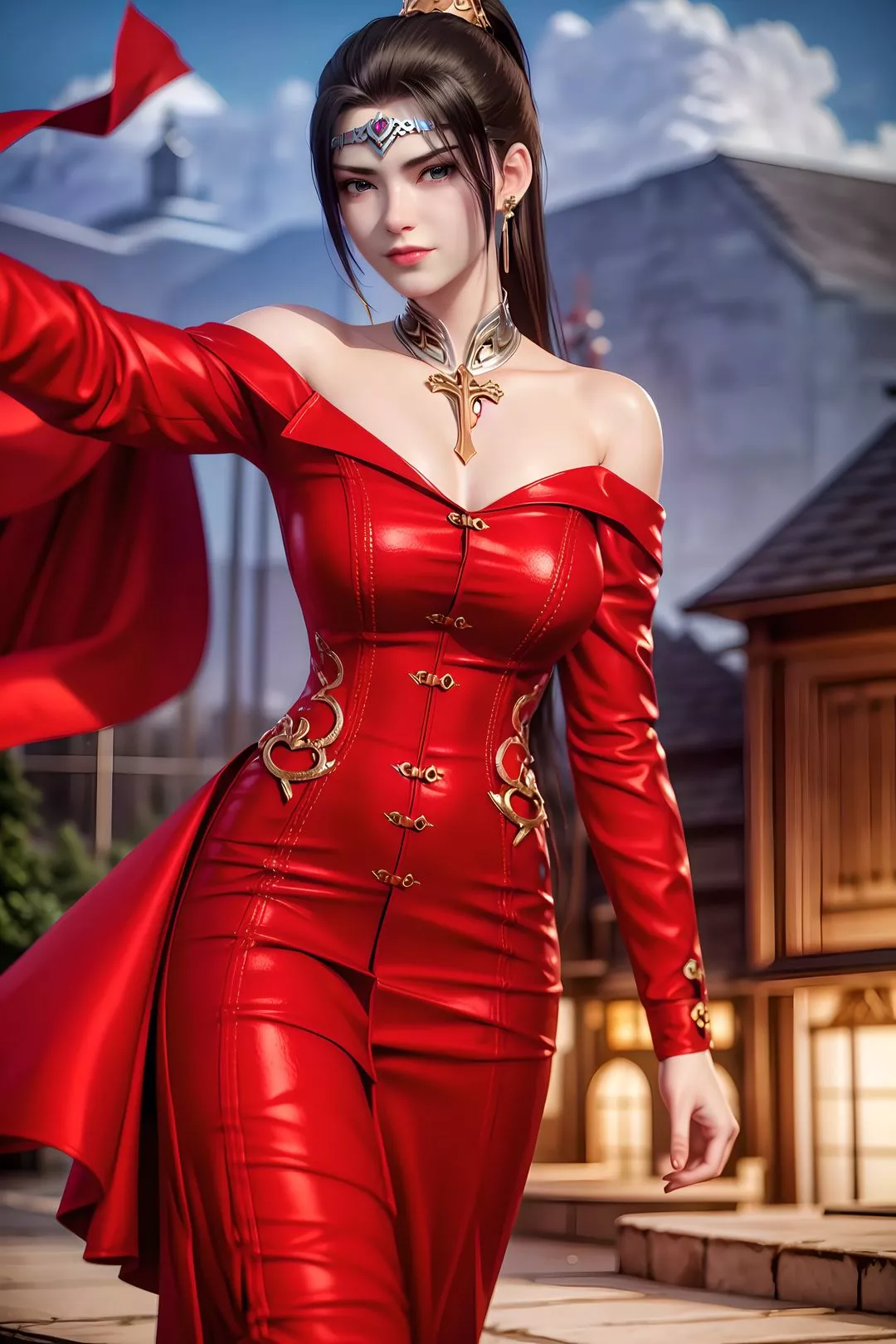 [AI繪畫]國漫女主.薑立.雲曦.元瑤.南宮婉.妍麗.媚兒.方清雪.李寒衣.流風霜.狠人大帝.紅凰.白冰嵐第08話