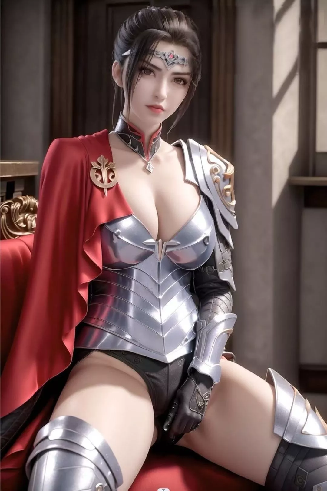 [AI绘画]国漫女主.姜立.云曦.元瑶.南宫婉.妍丽.媚儿.方清雪.李寒衣.流风霜.狠人大帝.红凰.白冰岚-第08话 - 图片 95
