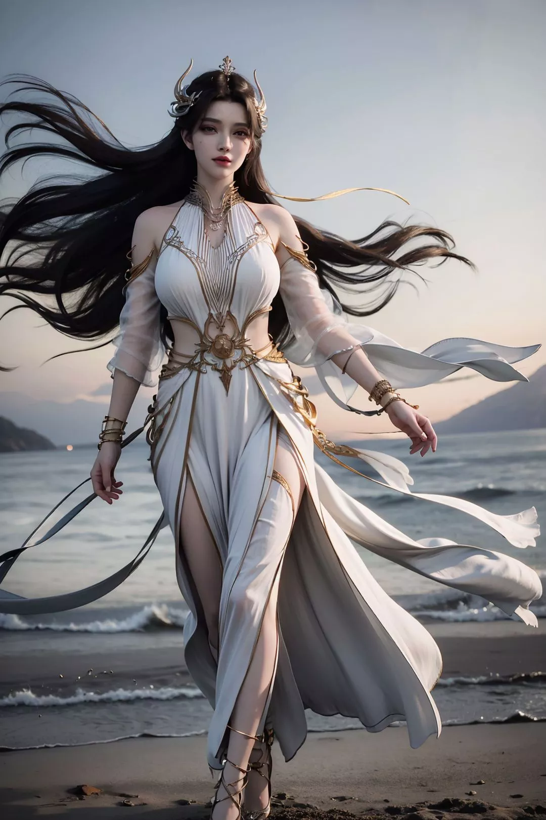 [AI繪畫]國漫女主.薑立.雲曦.元瑤.南宮婉.妍麗.媚兒.方清雪.李寒衣.流風霜.狠人大帝.紅凰.白冰嵐第09話