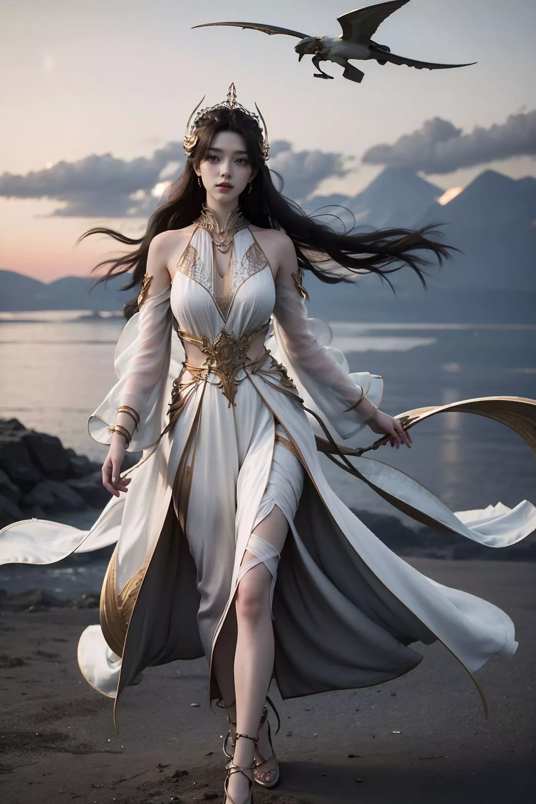 [AI繪畫]國漫女主.薑立.雲曦.元瑤.南宮婉.妍麗.媚兒.方清雪.李寒衣.流風霜.狠人大帝.紅凰.白冰嵐第09話