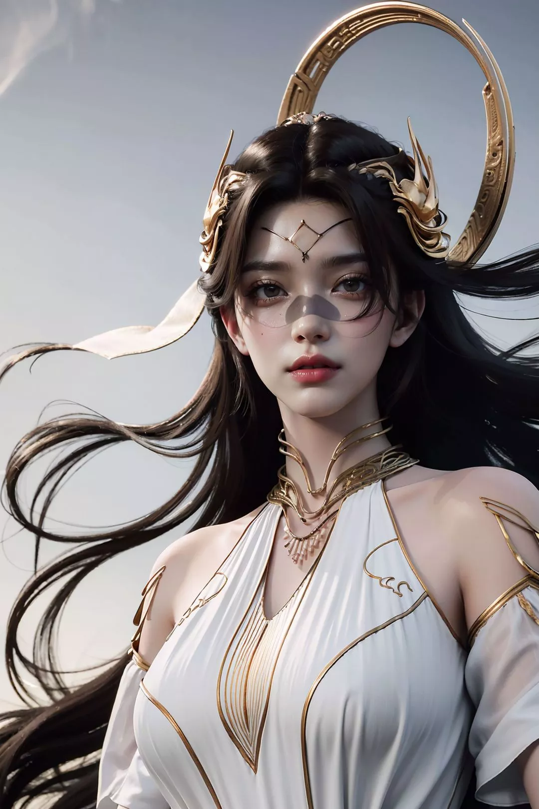 [AI绘画]国漫女主.姜立.云曦.元瑶.南宫婉.妍丽.媚儿.方清雪.李寒衣.流风霜.狠人大帝.红凰.白冰岚-第09话 - 图片 19