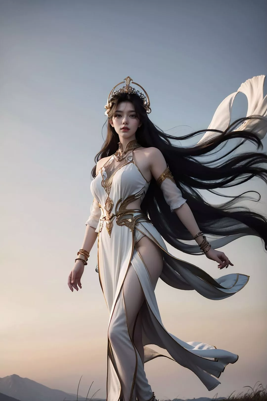 [AI繪畫]國漫女主.薑立.雲曦.元瑤.南宮婉.妍麗.媚兒.方清雪.李寒衣.流風霜.狠人大帝.紅凰.白冰嵐第09話