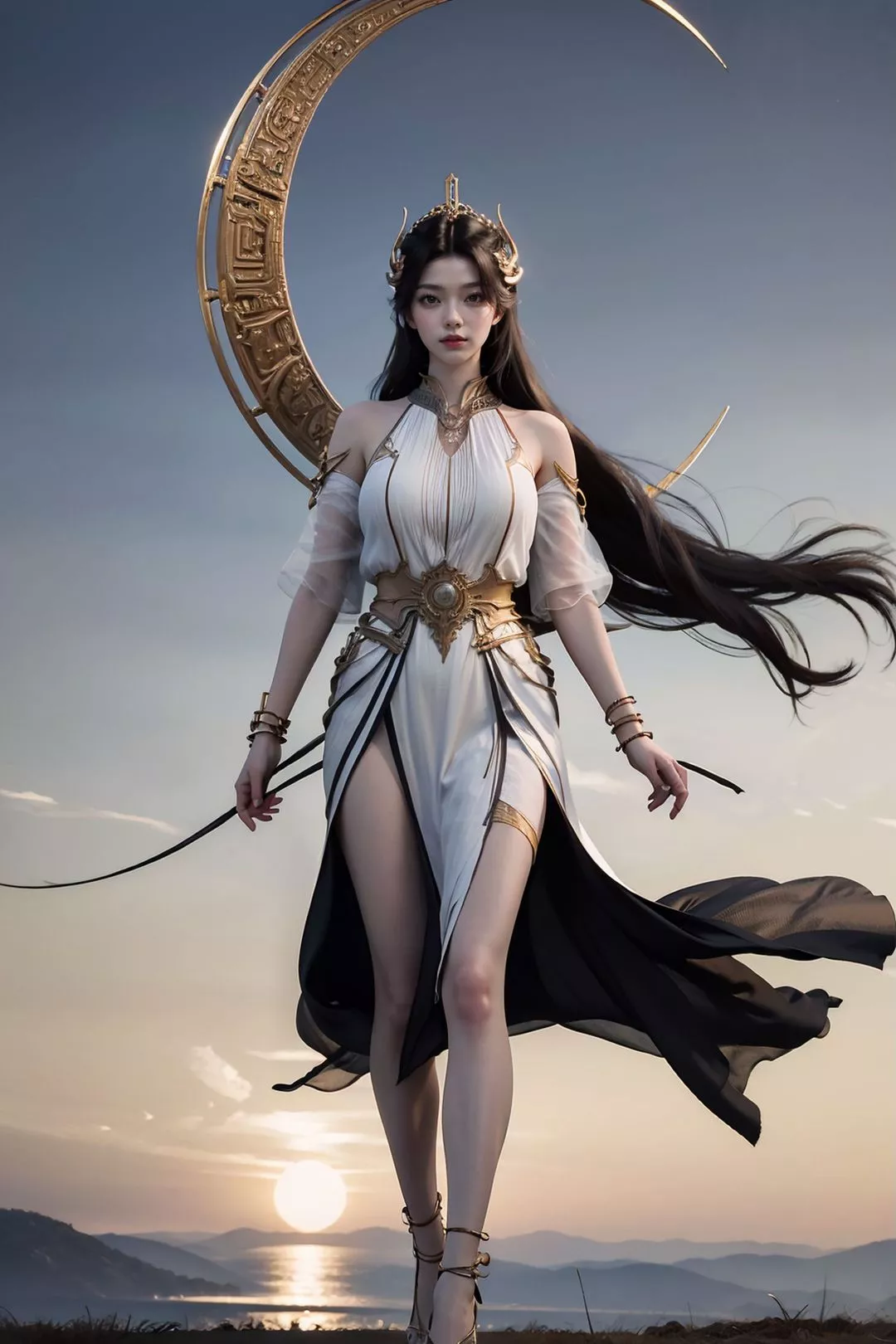 [AI绘画]国漫女主.姜立.云曦.元瑶.南宫婉.妍丽.媚儿.方清雪.李寒衣.流风霜.狠人大帝.红凰.白冰岚-第09话 - 图片 24