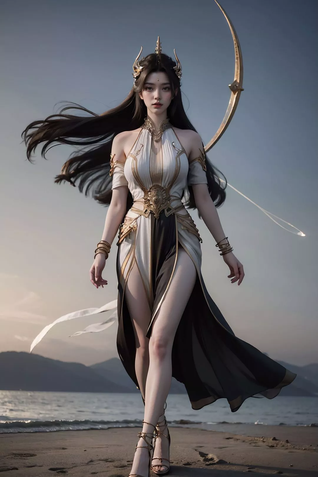 [AI绘画]国漫女主.姜立.云曦.元瑶.南宫婉.妍丽.媚儿.方清雪.李寒衣.流风霜.狠人大帝.红凰.白冰岚-第09话 - 图片 25