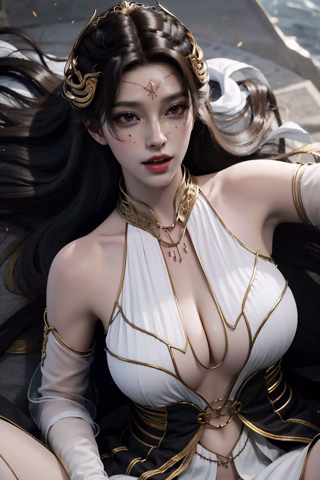 [AI绘画]国漫女主.姜立.云曦.元瑶.南宫婉.妍丽.媚儿.方清雪.李寒衣.流风霜.狠人大帝.红凰.白冰岚-第09话 - 图片 91