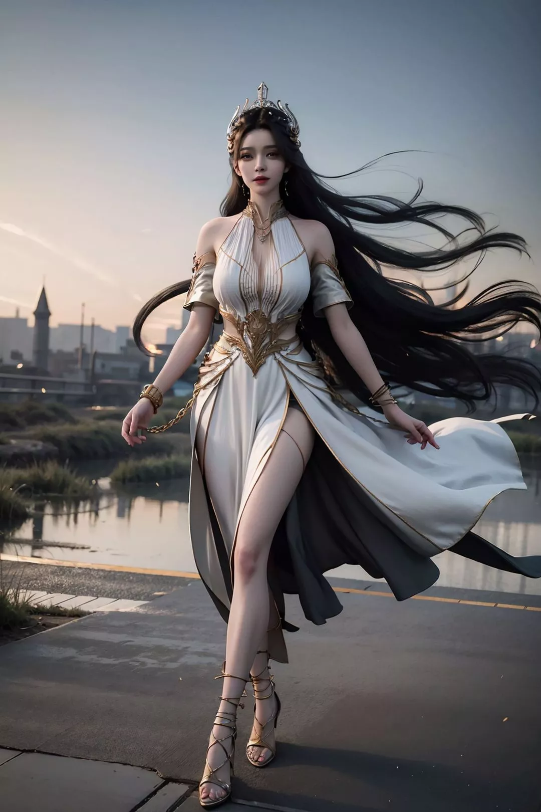 [AI繪畫]國漫女主.薑立.雲曦.元瑤.南宮婉.妍麗.媚兒.方清雪.李寒衣.流風霜.狠人大帝.紅凰.白冰嵐第09話