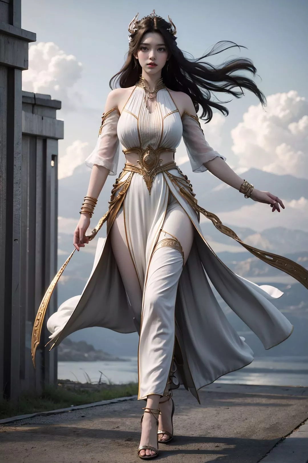 [AI繪畫]國漫女主.薑立.雲曦.元瑤.南宮婉.妍麗.媚兒.方清雪.李寒衣.流風霜.狠人大帝.紅凰.白冰嵐第09話