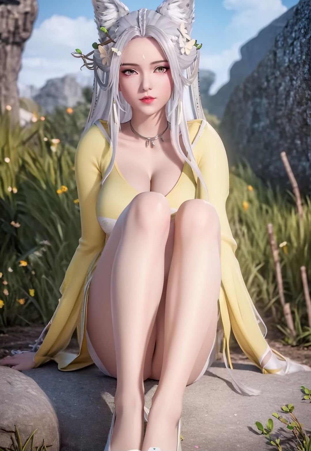 [AI繪畫]國漫女主.薑立.雲曦.元瑤.南宮婉.妍麗.媚兒.方清雪.李寒衣.流風霜.狠人大帝.紅凰.白冰嵐第10話-最終話