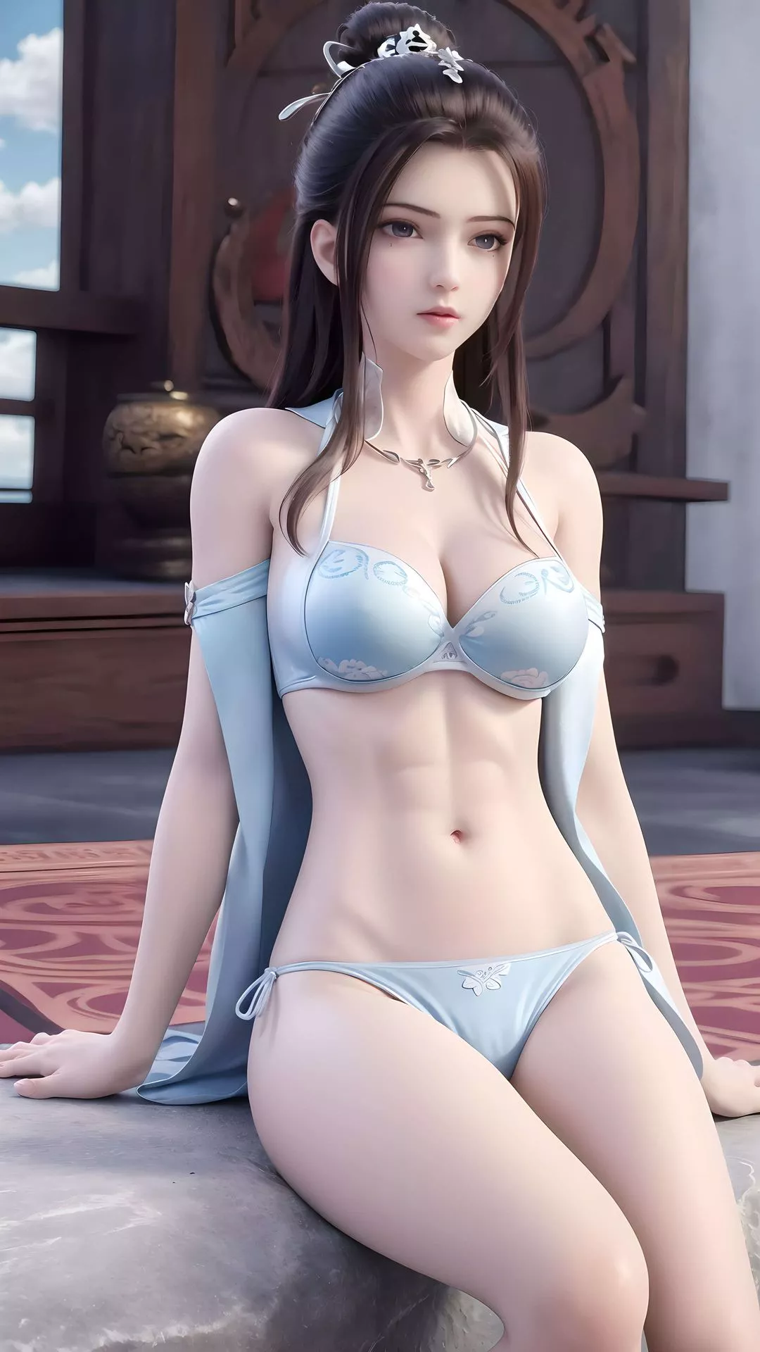 [AI绘画]国漫女主-将臣.姬凝霜.焰灵姬.云韵.天狐仙子.小舞.月姬.波赛西.海女斗罗.美杜莎.若林.熏儿.蚩梦.鹤追-第01话 - 图片 40