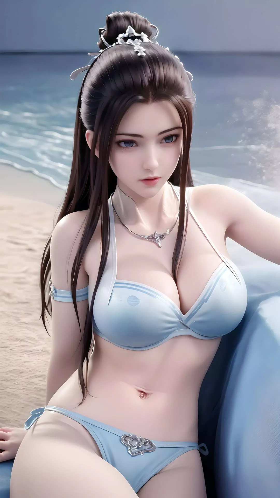 [AI绘画]国漫女主-将臣.姬凝霜.焰灵姬.云韵.天狐仙子.小舞.月姬.波赛西.海女斗罗.美杜莎.若林.熏儿.蚩梦.鹤追-第01话 - 图片 66