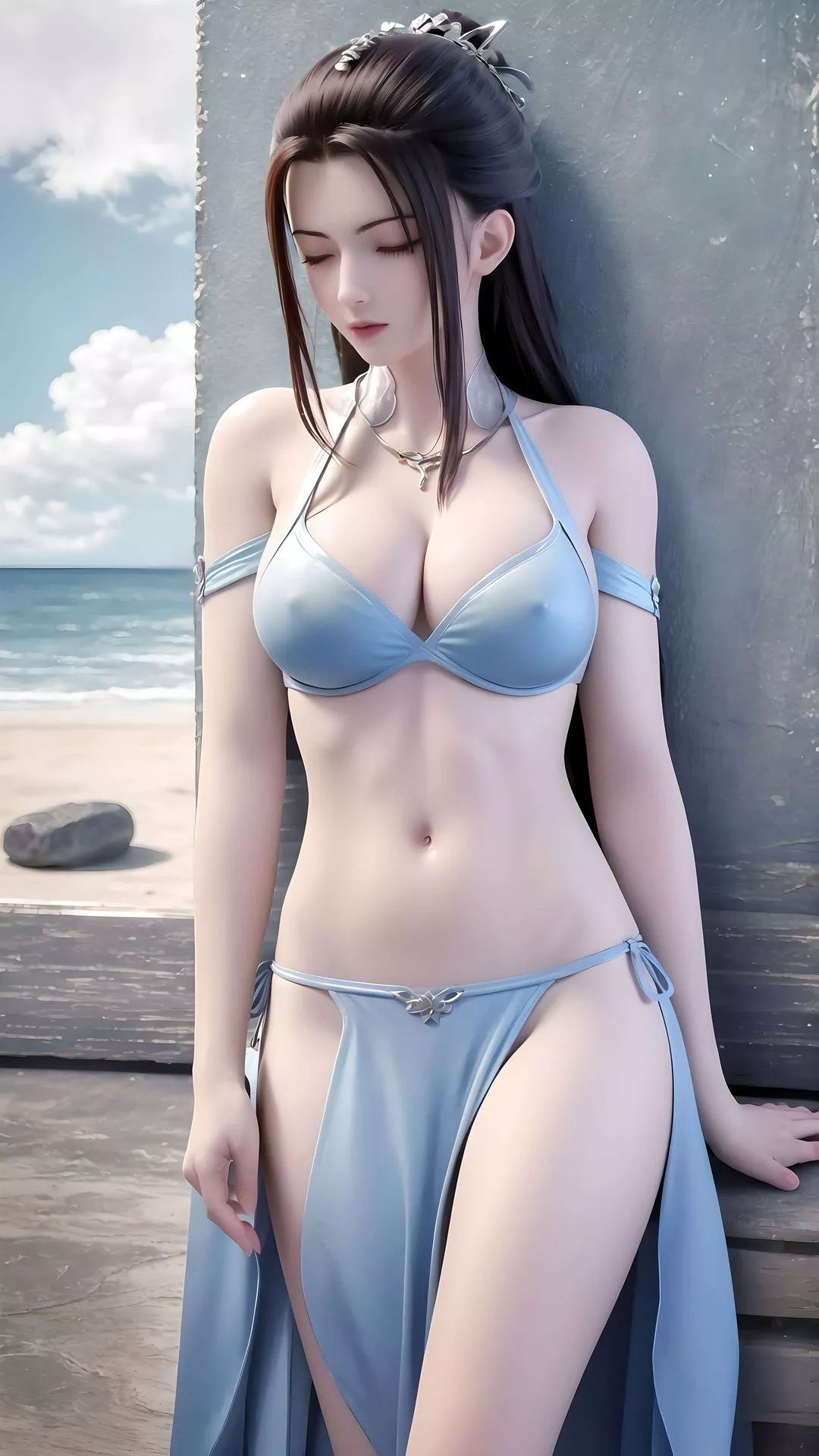 [AI绘画]国漫女主-将臣.姬凝霜.焰灵姬.云韵.天狐仙子.小舞.月姬.波赛西.海女斗罗.美杜莎.若林.熏儿.蚩梦.鹤追-第01话 - 图片 80