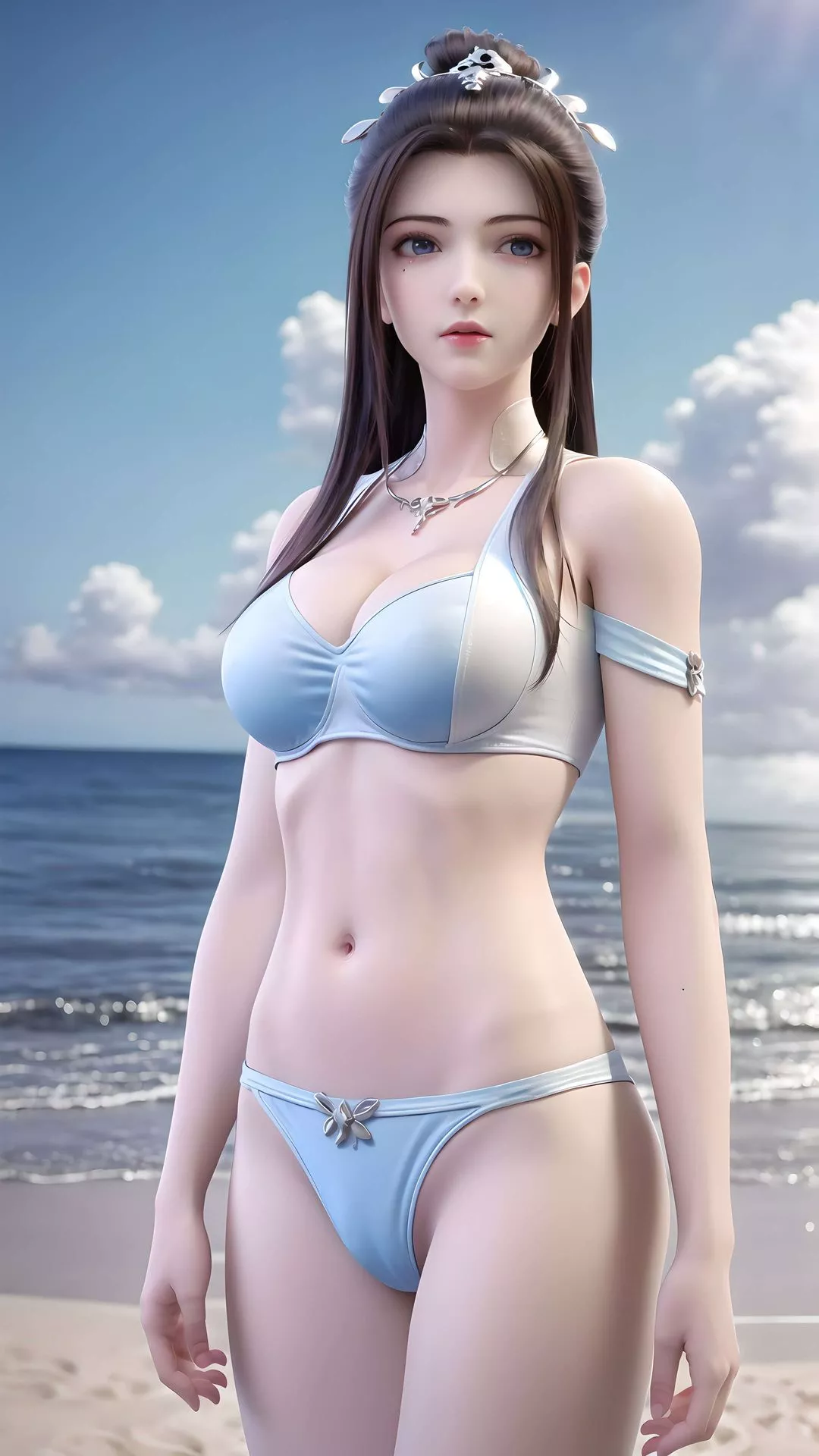 [AI绘画]国漫女主-将臣.姬凝霜.焰灵姬.云韵.天狐仙子.小舞.月姬.波赛西.海女斗罗.美杜莎.若林.熏儿.蚩梦.鹤追-第01话 - 图片 84