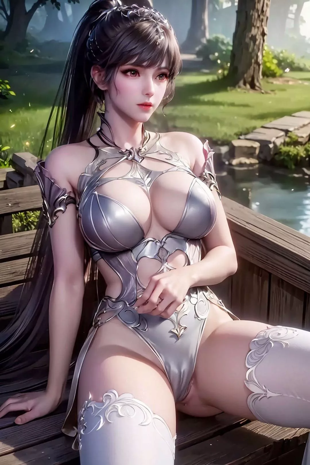 [AI绘画]国漫女主-将臣.姬凝霜.焰灵姬.云韵.天狐仙子.小舞.月姬.波赛西.海女斗罗.美杜莎.若林.熏儿.蚩梦.鹤追-第04话 - 图片 53