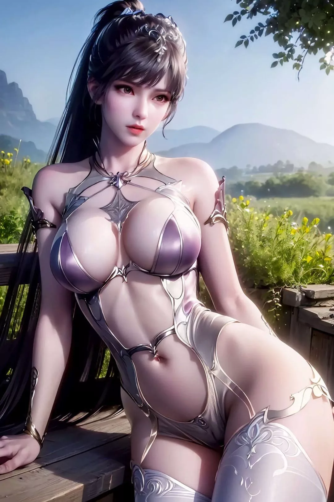 [AI绘画]国漫女主-将臣.姬凝霜.焰灵姬.云韵.天狐仙子.小舞.月姬.波赛西.海女斗罗.美杜莎.若林.熏儿.蚩梦.鹤追-第04话 - 图片 61