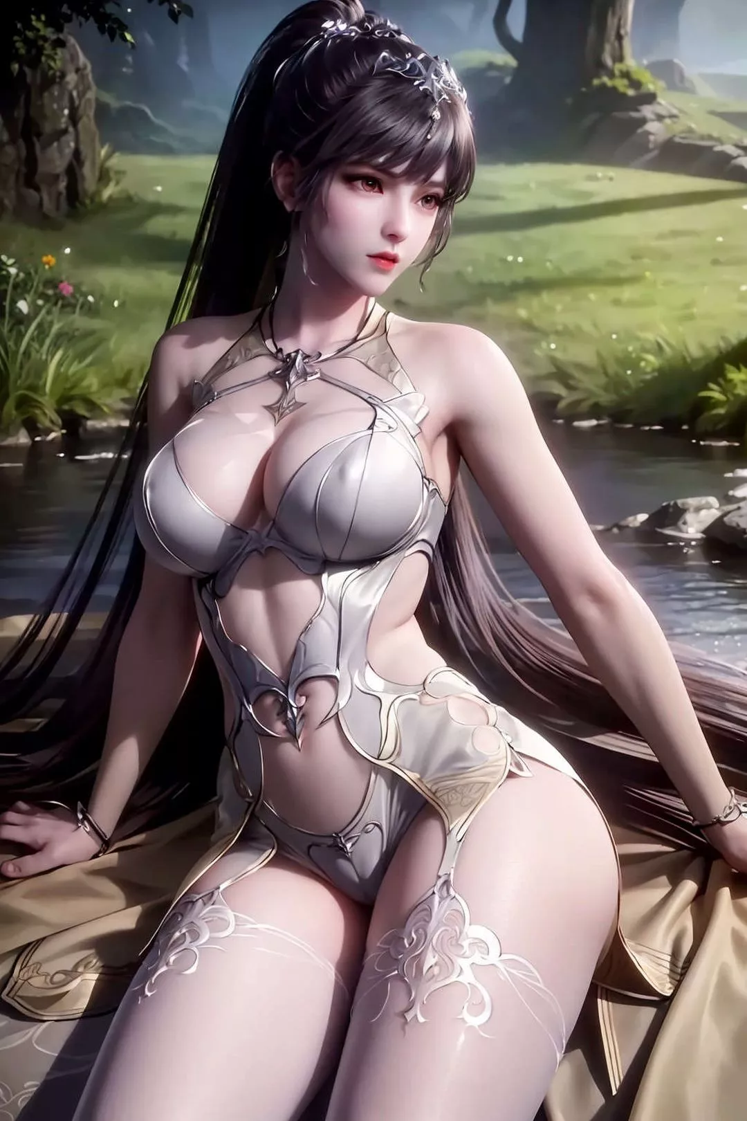 [AI绘画]国漫女主-将臣.姬凝霜.焰灵姬.云韵.天狐仙子.小舞.月姬.波赛西.海女斗罗.美杜莎.若林.熏儿.蚩梦.鹤追-第04话 - 图片 75