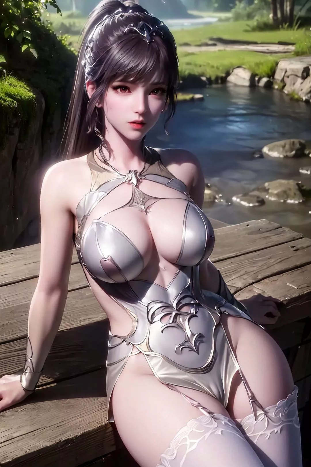 [AI绘画]国漫女主-将臣.姬凝霜.焰灵姬.云韵.天狐仙子.小舞.月姬.波赛西.海女斗罗.美杜莎.若林.熏儿.蚩梦.鹤追-第04话 - 图片 95