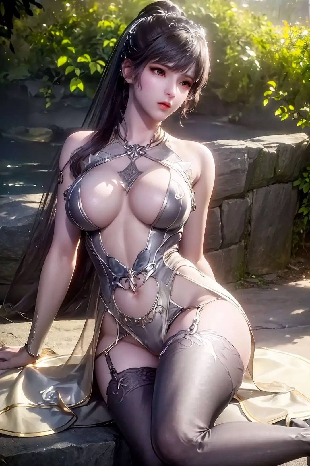[AI绘画]国漫女主-将臣.姬凝霜.焰灵姬.云韵.天狐仙子.小舞.月姬.波赛西.海女斗罗.美杜莎.若林.熏儿.蚩梦.鹤追-第05话 - 图片 13