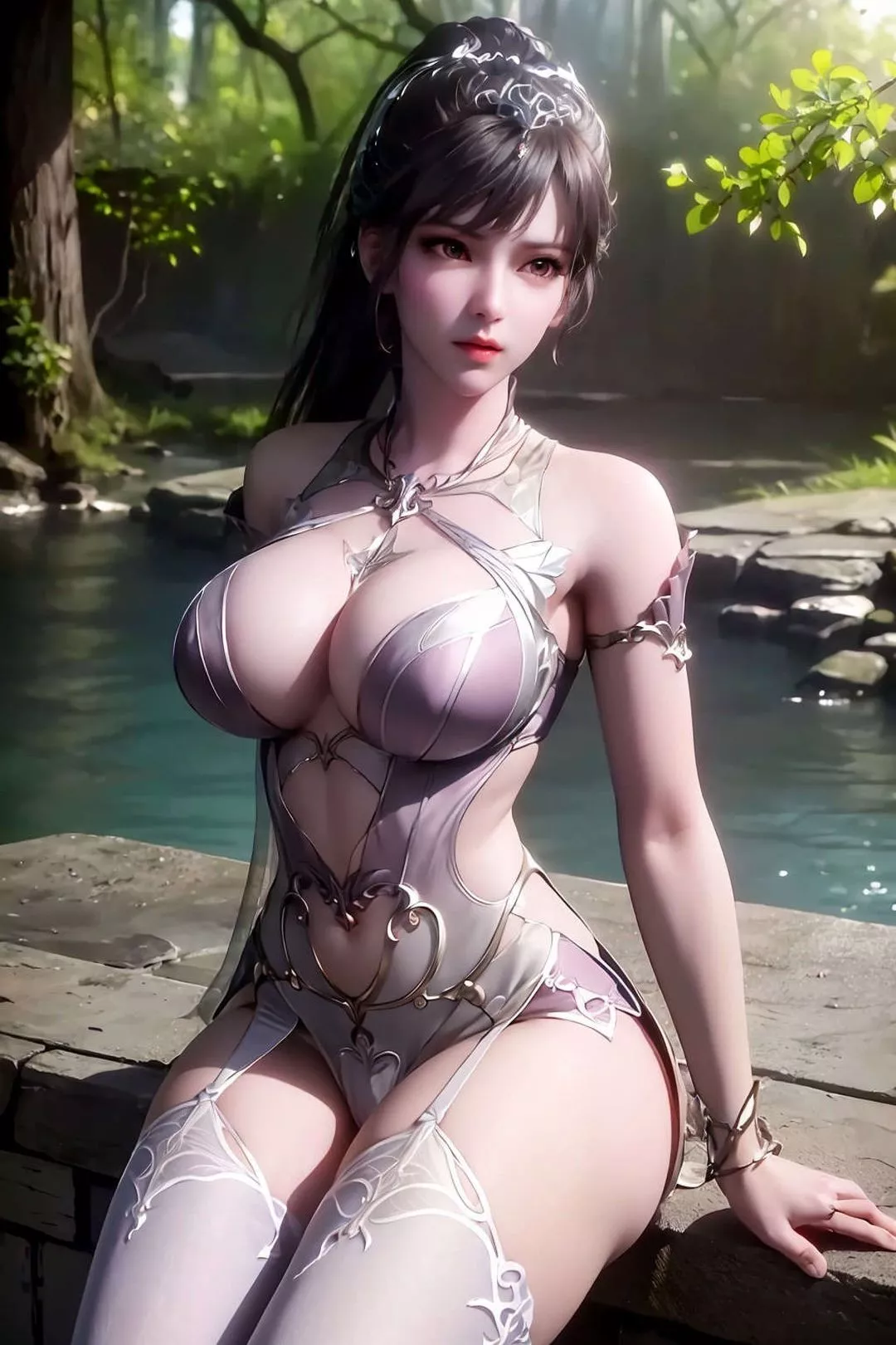 [AI绘画]国漫女主-将臣.姬凝霜.焰灵姬.云韵.天狐仙子.小舞.月姬.波赛西.海女斗罗.美杜莎.若林.熏儿.蚩梦.鹤追-第05话 - 图片 21