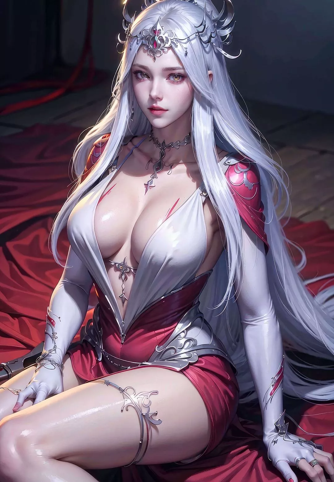 [AI绘画]国漫女主-将臣.姬凝霜.焰灵姬.云韵.天狐仙子.小舞.月姬.波赛西.海女斗罗.美杜莎.若林.熏儿.蚩梦.鹤追-第06话 - 图片 53