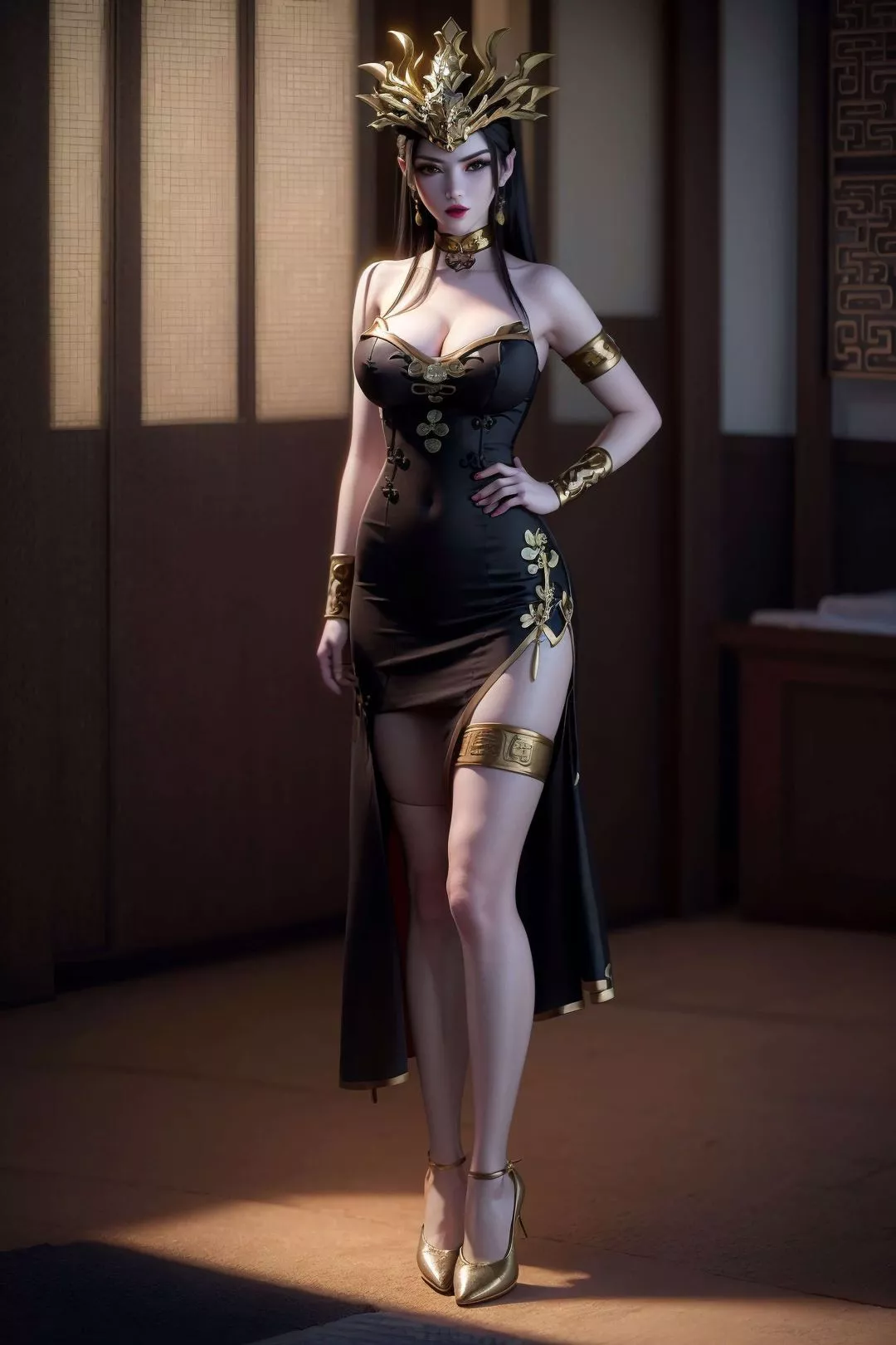 [AI绘画]国漫女主-将臣.姬凝霜.焰灵姬.云韵.天狐仙子.小舞.月姬.波赛西.海女斗罗.美杜莎.若林.熏儿.蚩梦.鹤追-第07话 - 图片 73