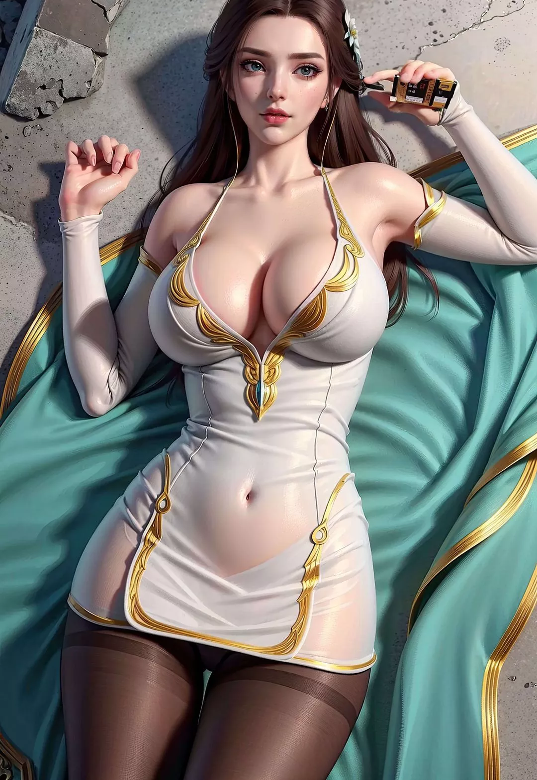 [AI绘画]国漫女主-将臣.姬凝霜.焰灵姬.云韵.天狐仙子.小舞.月姬.波赛西.海女斗罗.美杜莎.若林.熏儿.蚩梦.鹤追-第08话 - 图片 25