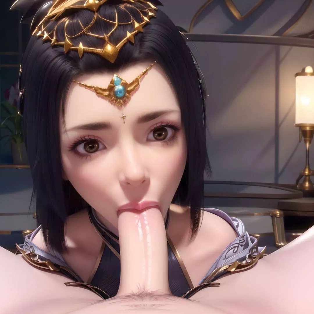 [AI绘画]国漫女主-将臣.姬凝霜.焰灵姬.云韵.天狐仙子.小舞.月姬.波赛西.海女斗罗.美杜莎.若林.熏儿.蚩梦.鹤追-第11话-最终话 - 图片 7