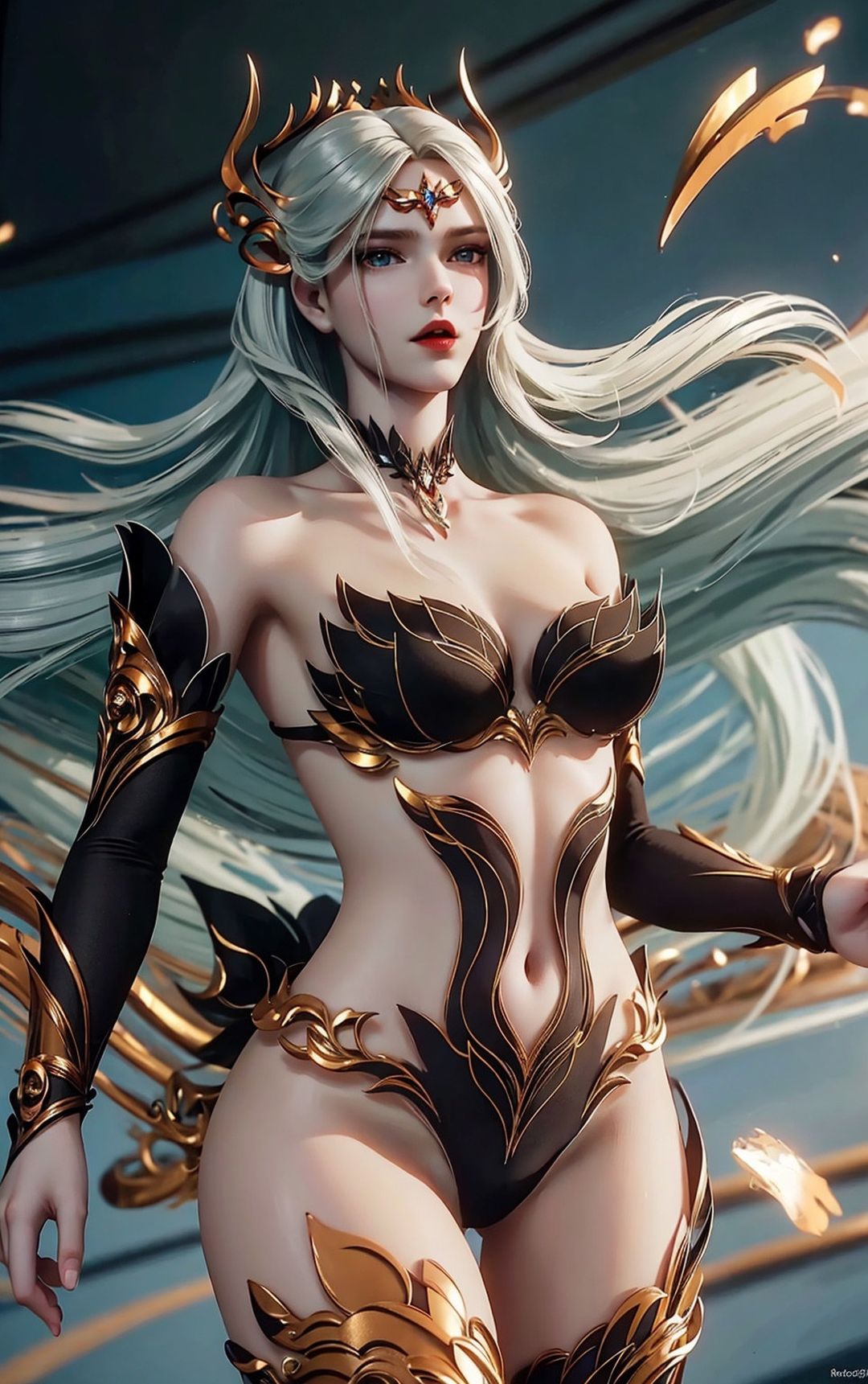 [AI繪畫]國漫鬥羅大陸女主-小舞.千仞雪.白沈香.胡列娜.波賽西.朱竹清.寧榮榮.阿銀第07話