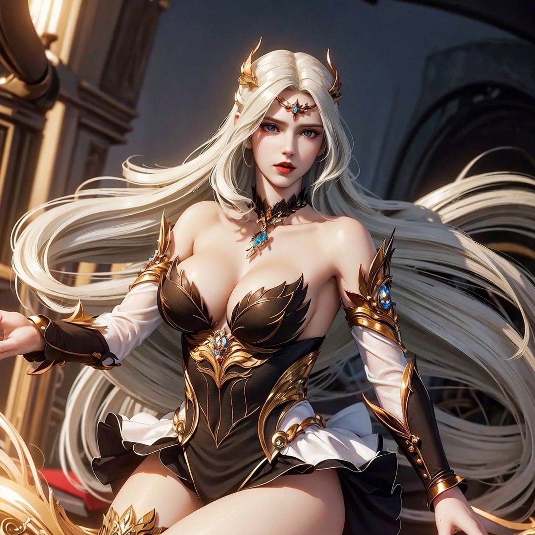 [AI绘画]国漫斗罗大陆女主-小舞.千仞雪.白沈香.胡列娜.波赛西.朱竹清.宁荣荣.阿银第07话