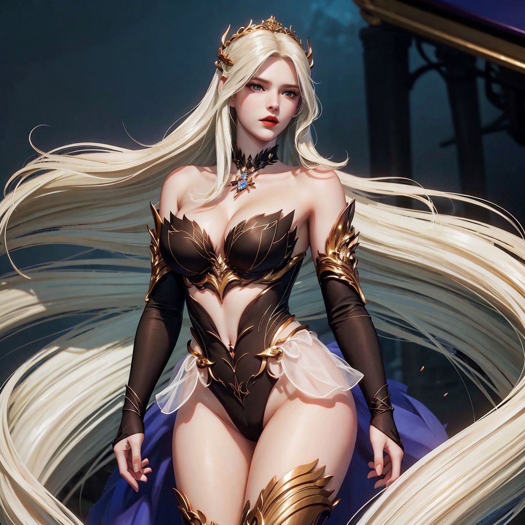 [AI繪畫]國漫鬥羅大陸女主-小舞.千仞雪.白沈香.胡列娜.波賽西.朱竹清.寧榮榮.阿銀第07話