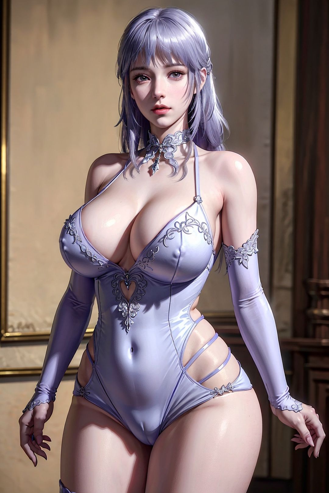 [AI绘画]国漫斗罗大陆女主-小舞.千仞雪.白沈香.胡列娜.波赛西.朱竹清.宁荣荣.阿银第08话