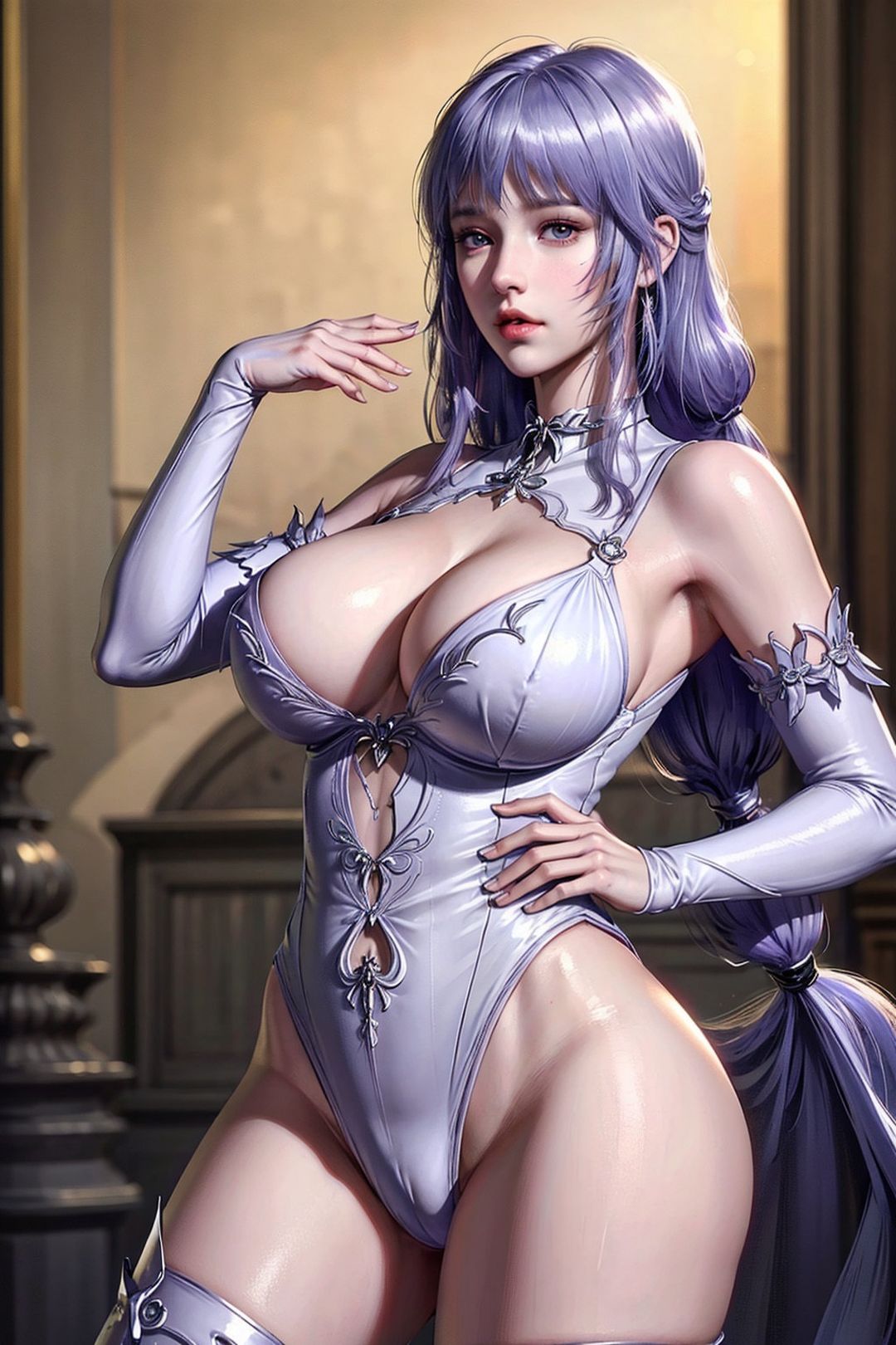 [AI绘画]国漫斗罗大陆女主-小舞.千仞雪.白沈香.胡列娜.波赛西.朱竹清.宁荣荣.阿银第08话