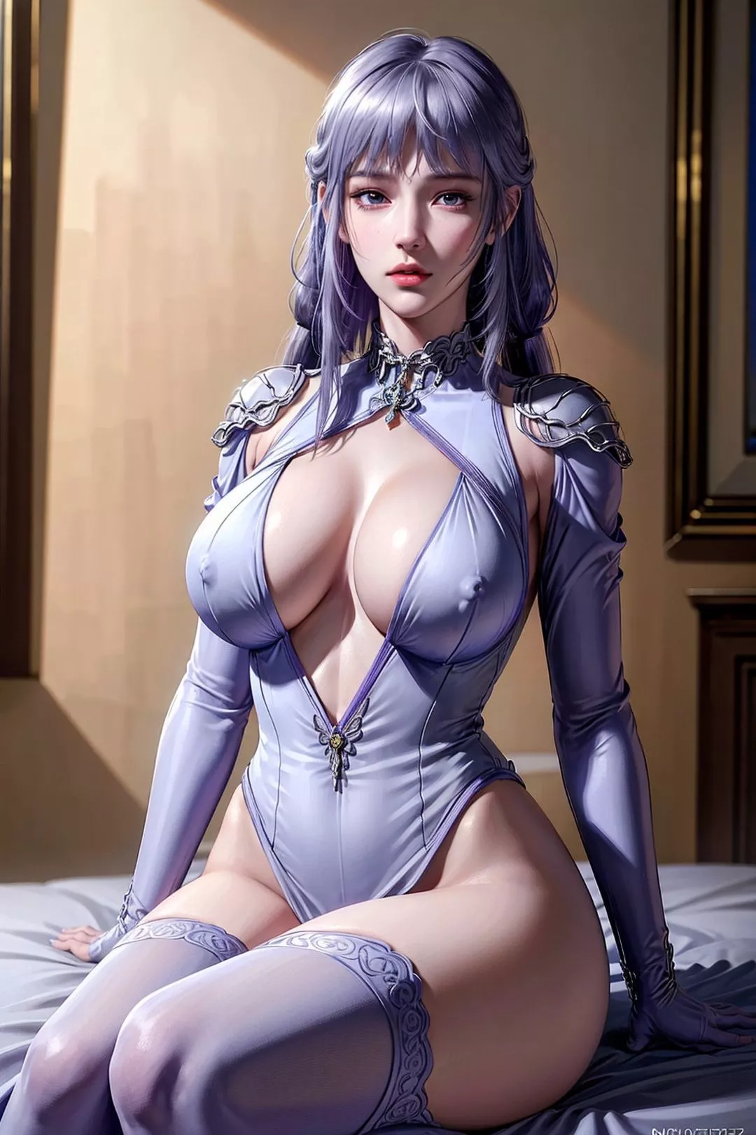 [AI绘画]国漫斗罗大陆女主-小舞.千仞雪.白沈香.胡列娜.波赛西.朱竹清.宁荣荣.阿银-第09话 - 图片 25