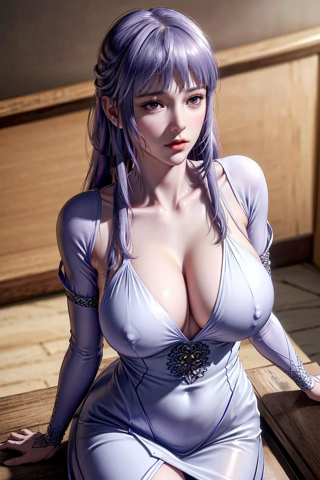 [AI绘画]国漫斗罗大陆女主-小舞.千仞雪.白沈香.胡列娜.波赛西.朱竹清.宁荣荣.阿银-第09话 - 图片 31