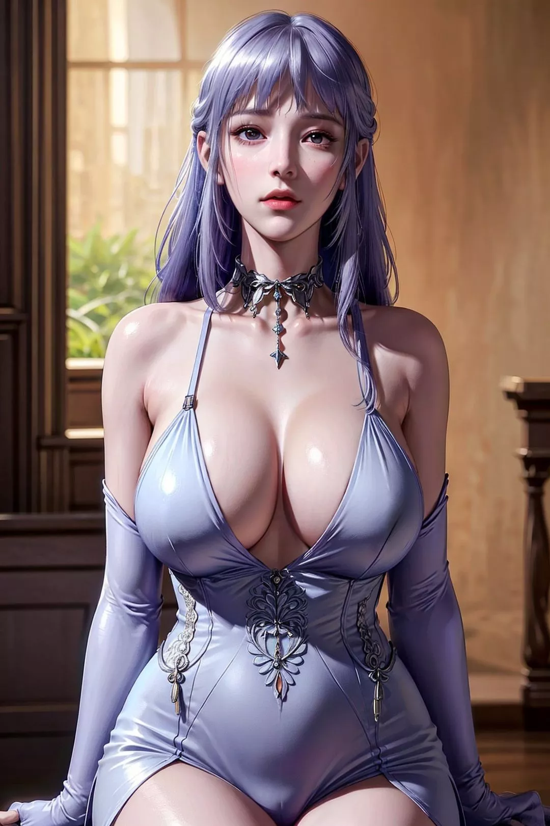 [AI绘画]国漫斗罗大陆女主-小舞.千仞雪.白沈香.胡列娜.波赛西.朱竹清.宁荣荣.阿银-第09话 - 图片 58