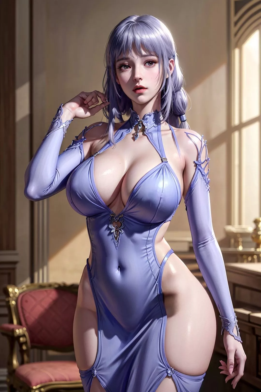 [AI绘画]国漫斗罗大陆女主-小舞.千仞雪.白沈香.胡列娜.波赛西.朱竹清.宁荣荣.阿银-第09话 - 图片 64
