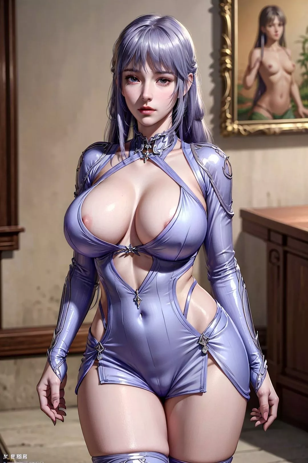 [AI绘画]国漫斗罗大陆女主-小舞.千仞雪.白沈香.胡列娜.波赛西.朱竹清.宁荣荣.阿银-第09话 - 图片 65