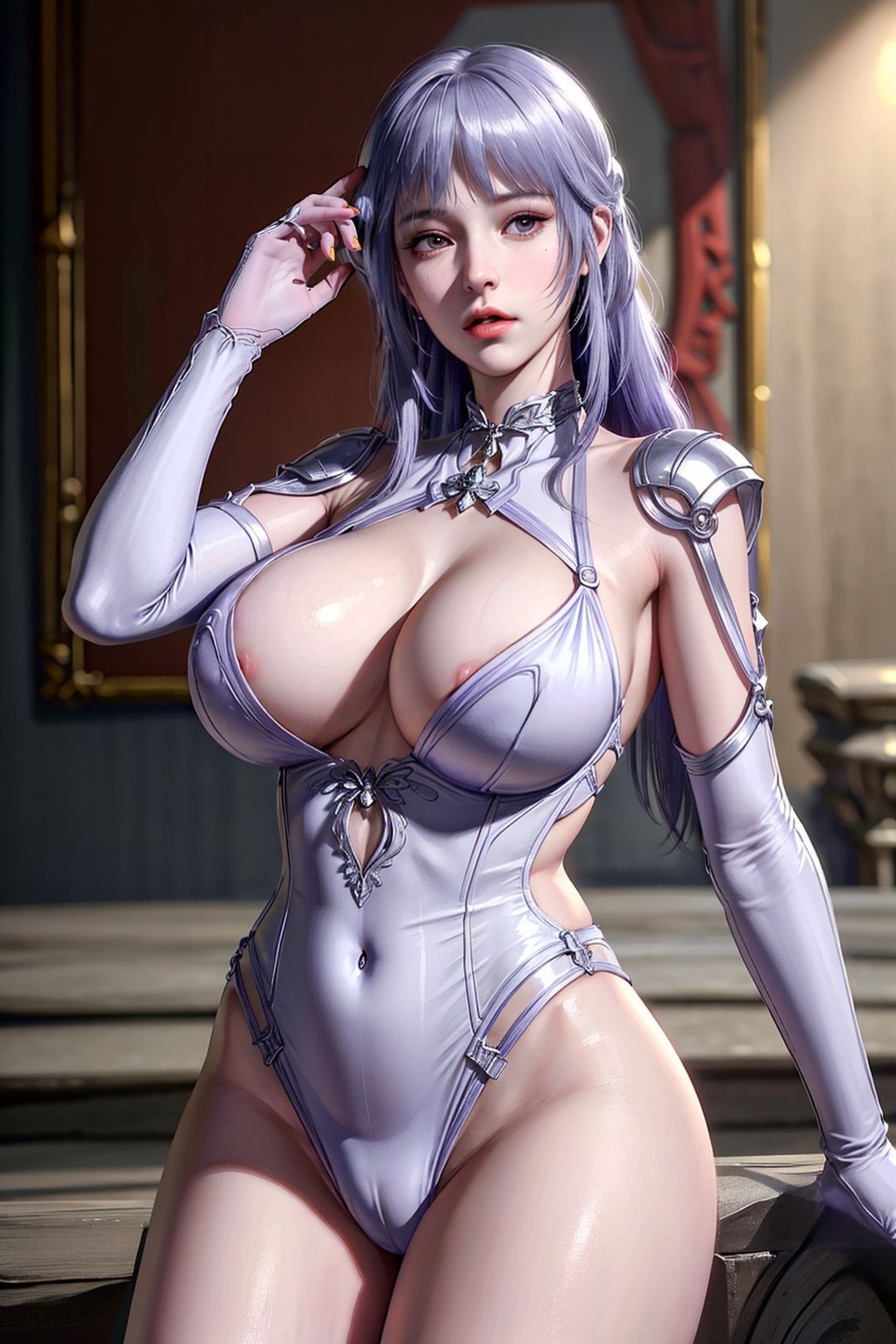 [AI绘画]国漫斗罗大陆女主-小舞.千仞雪.白沈香.胡列娜.波赛西.朱竹清.宁荣荣.阿银第09话