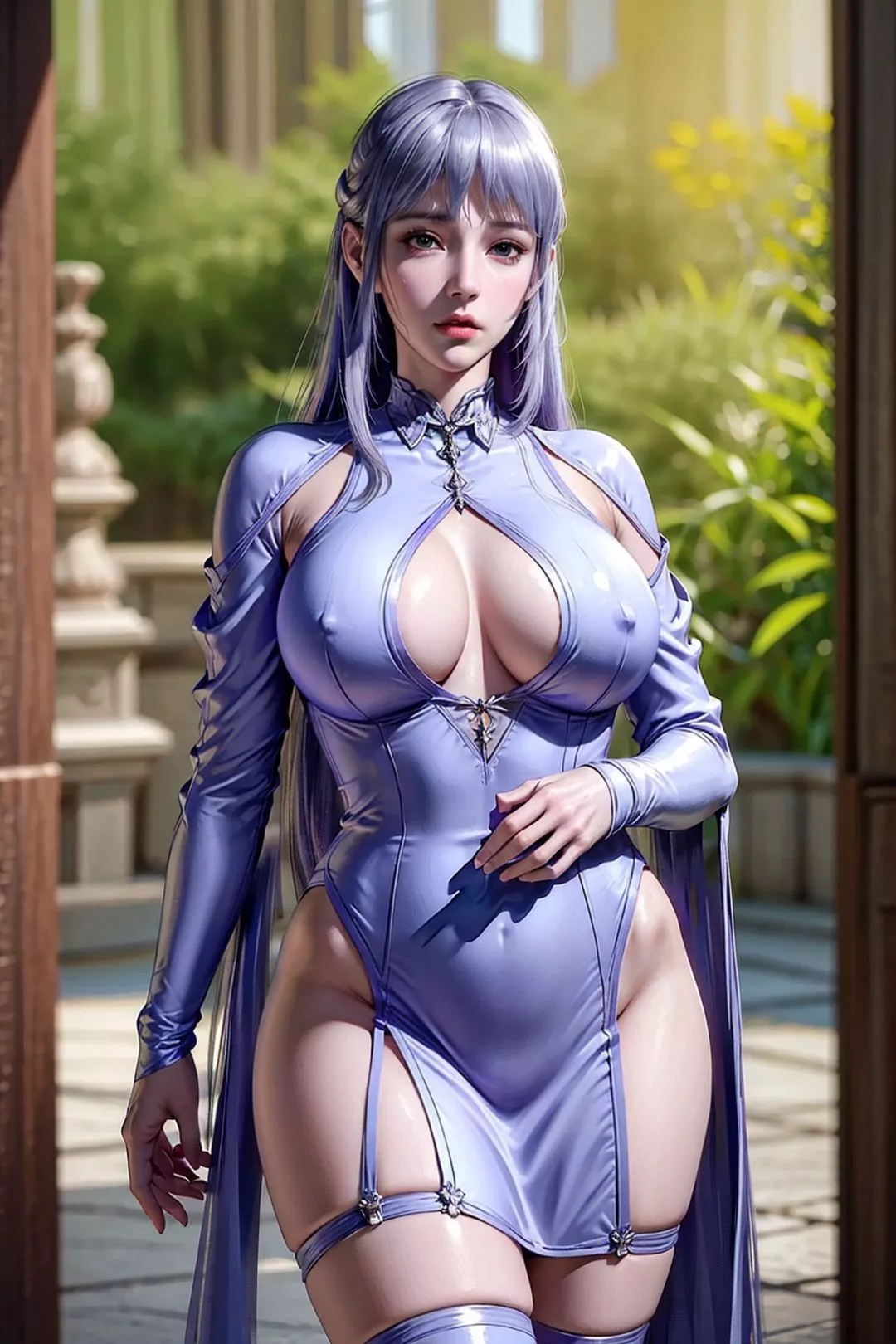 [AI绘画]国漫斗罗大陆女主-小舞.千仞雪.白沈香.胡列娜.波赛西.朱竹清.宁荣荣.阿银-第09话 - 图片 93